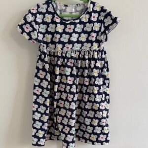 next Navy Floral-Print Dress